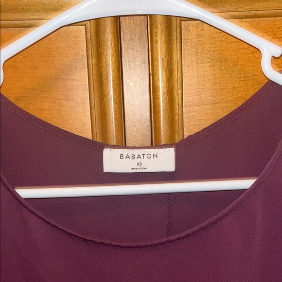 Babaton Deep Burgundy Blouse - Picture 4 of 4